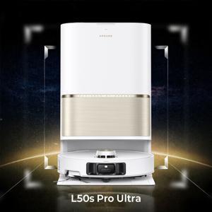 드리미 L50s Pro Ultra 로봇청소기 사이드 브러시 엉킴 방지 온수세척 열풍건조