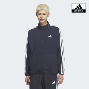 [아디다스]아디다스코리아공식 KR8908 3-스트라이프 레귤러 핏 라이트 우븐 트랙 탑