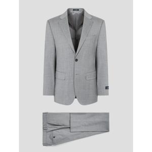 (로가디스) [COUTURE] REDA 울 스트레치 솔리드 레귤러 핏 수트 세트 - 라이트 그레이 PS001375192
