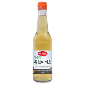서지연 무농약 흑현미 식초 /자연발효숙성 /전통누룩발효