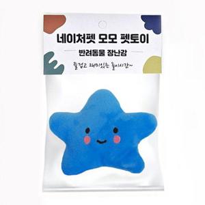강아지 별모양 삑삑이 블루 1P 놀이 장난감 토이 터그 WFL66CN