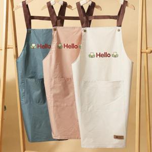 어린이집 방수 앞치마 카페 공방 핑크 바리스타 주방 식당 WFM1CJY