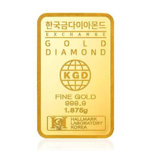 [한국금다이아몬드] 순금 골드바 24K 1.875g 999.9 금시세