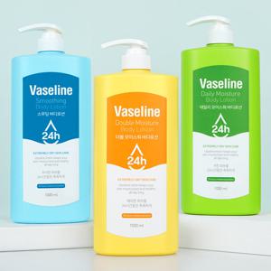 바세린24h 고보습 대용량 바디로션 1000ml 3종 택1 / 건성, 주름 개선 기능성