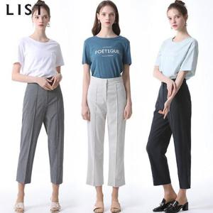 [리스트][리스트] 린넨 블렌드 핀턱 팬츠
