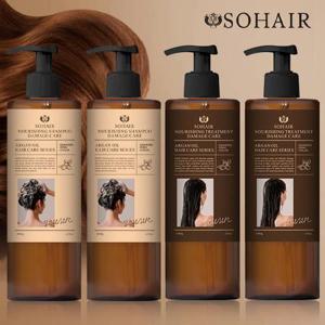 [쏘헤어]쏘헤어 너리싱 샴푸 데미지케어 1000ml2개+트리트먼트 1000ml2개