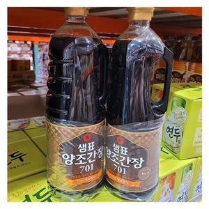 샘표 양조간장 701 1.7L 2개 51302