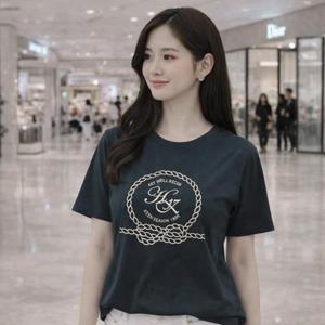 [마르조][1종] 블루종 아트웍 티블라우스_KCMFT007