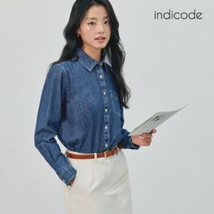 [인디코드][인디코드]26SS 여성 뉴 에센셜 데님셔츠 2종_712968
