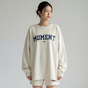 [유니제이] (SET)모먼트 오버핏 맨투맨+반바지 RSST3094