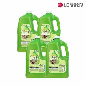 [LG생활건강] [LG생활건강] LG생활건강 자연퐁 주방세제 솔잎  3.1kg4개
