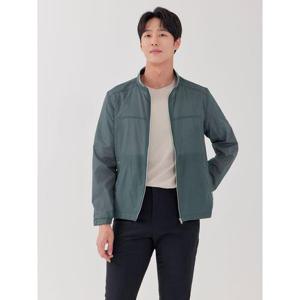 [지센(남성)]에리 배색 펀칭 점퍼 MCJPP341_GG