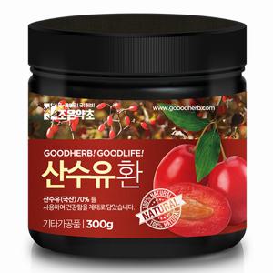 [조은약초] 산수유 환 300g x 1통(총 300g)
