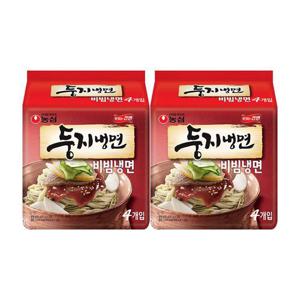 농심 둥지 비빔냉면 162g X 8봉