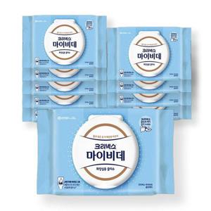 크리넥스 마이비데 물티슈 클린케어 캡 46매 x10팩