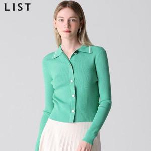 [리스트][리스트(LIST)] 필드 라인카라 버튼 풀오버 (택가격 128000원)