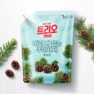 [애경]트리오 비린내 잡는 주방세제 1.2L 리필 솔잎향