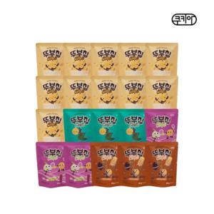 쿠키아 뚜부과자 총 20봉 (오리지널11봉+옥수수카카오맛3봉+양파맛3봉+김맛3봉 뚜부칩)