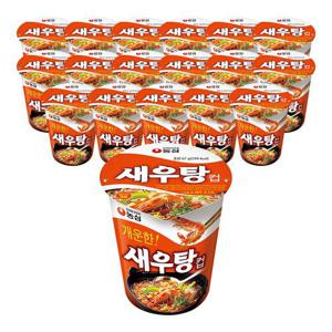 농심 새우탕 소컵 67g X 18개