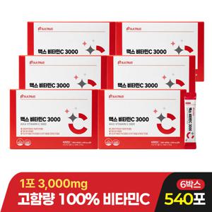 빌트루 맥스 비타민C 3000 90포 6박스, 270g