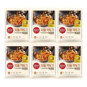 [CJ제일제당]햇반 쿡반 차돌깍두기볶음밥 410g X 6개