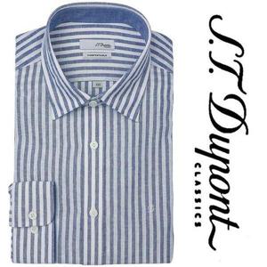 갤러리아_[듀퐁] 26년S/S(슬림핏)  린넨 혼방 네이비셔츠 SE6SM22LS758SNY 외A
