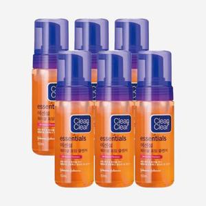 [옐루맘][엘루맘] 클린앤클리어 에센셜 훼이셜 포밍 클렌져 150ml 6개 (21026393)