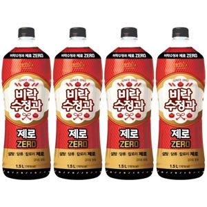 팔도 비락 수정과 제로 1.5L 4개