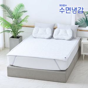 [LK 냉감패드 2장]26년형 에어룸 수면냉감 쿨드론 슈퍼쿨링 기능성