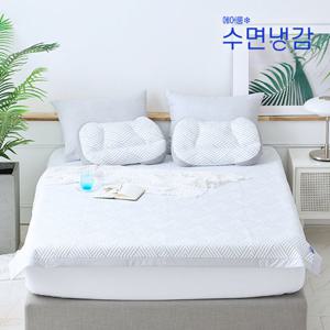 [SK 냉감패드 2장]26년형 에어룸 수면냉감 쿨드론 슈퍼쿨링 기능성