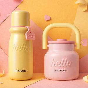 [HOLOHOLO]홀로홀로 마카롱 2종세트(텀블러510ml, 푸드자700ml)