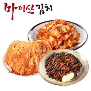 [한국농협김치] 전북 마이산김치 맛남3종6호 막김치/묵은지/고들빼기 각1kg