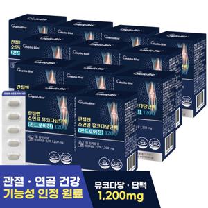 관절엔 소연골 뮤코다당단백 콘드로이친 1200 60정 12박스