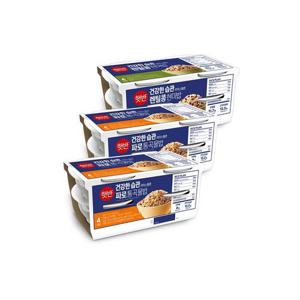 [CJ] 햇반 라이스플랜 파로통곡물밥 190g x8개+렌틸콩현미밥 190g x4개