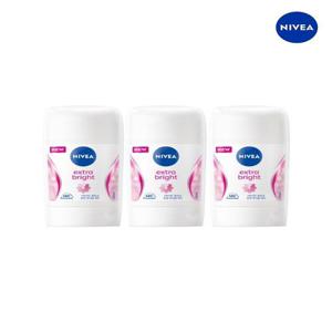 [니베아]니베아 데오드란트 스틱 엑스트라 브라이트 50ml 3개