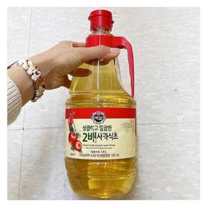 백설 2배사과식초 1.8L x 2개 d33384