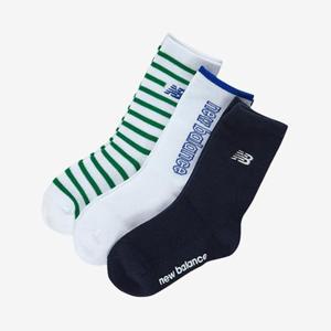 뉴발란스 키즈 3PCS 포인트 장목 양말 박스 B1 NK8EGS206U 50 51