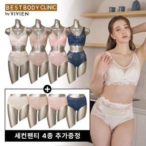 비비안 BBC 레이스보정 런닝형 노와이어 여성속옷세트 12종
