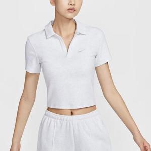 나이키 W 스포츠웨어 에센셜 반소매 폴로 탑 DD5 DV7885 051