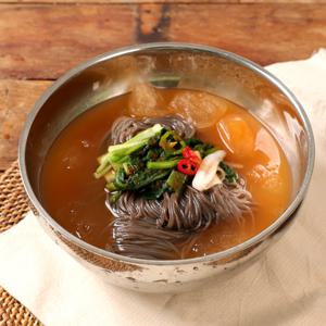 [냉면家]시원한 칡 물냉면 10인분 (사리2kg＋열무육수340g*10봉)