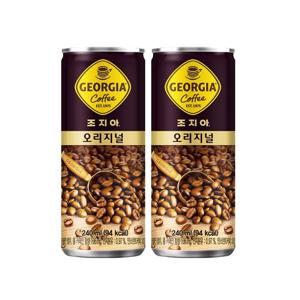 코카콜라 조지아오리지널 240mL 60캔