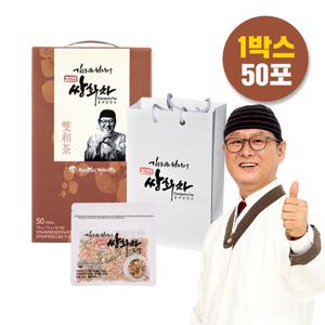 김오곤 원장 진한 쌍화차 50포X1박스(고명 50g 1개 +쇼핑백 1개 포함)
