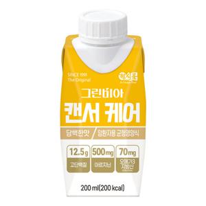 [정식품]그린비아 캔서케어 담백한맛 균형영양식 200mlx24팩