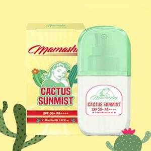 [마마슈]선인장 비건 저자극 선미스트 60ml SPF50+ PA++++