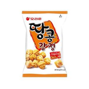 오리온 땅콩강정 80g 12봉지