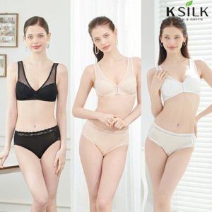 [케이실크][케이실크]24년 국내생산 풍기인견 프론트훅 브라팬티6종_683602