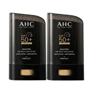 AHC 마스터즈 선스틱 아쿠아리치 썬스틱 22g 2개