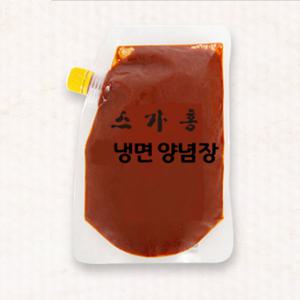 [스가홍] 국내산100% 양파로 만든 비빔냉면 양념장 500g(5-6인분) x 2팩