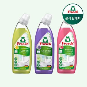 [프로쉬]독일 변기클리너 750ml 3개 (라즈베리+라벤더+레몬)