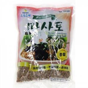 화분장식 분갈이용 마사토 중립 1.2L 분갈이흙 원예흙